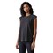 BELLA + CANVAS® Women’s Flowy Rolled Cuffs Muscle T-Shirt Relaxed Fit Sleeveless Top for Casual Wear